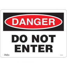 Zenith Safety Products SGL344 - "Do Not Enter" Sign