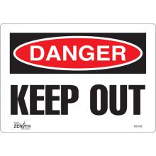 Zenith Safety Products SGL353 - "Keep Out" Sign