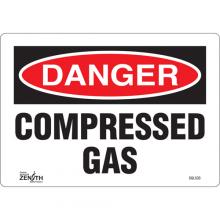 Zenith Safety Products SGL533 - "Compressed Gas" Sign