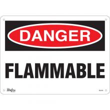 Zenith Safety Products SGL550 - "Flammable" Sign