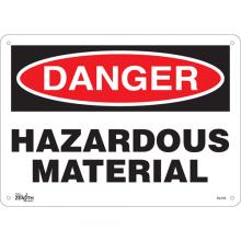 Zenith Safety Products SGL556 - "Hazardous Material" Sign