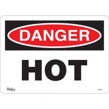 Zenith Safety Products SGL560 - "Danger Hot" Sign