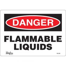 Zenith Safety Products SGL569 - "Flammable Liquids" Sign