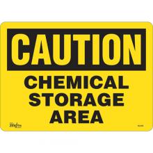 Zenith Safety Products SGL584 - "Chemical Storage Area" Sign