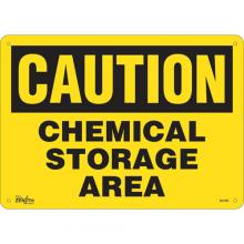 Zenith Safety Products SGL586 - "Chemical Storage Area" Sign