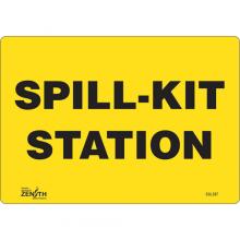 Zenith Safety Products SGL587 - "Spill Kit Station" Sign