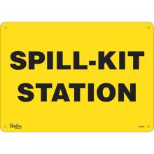 Zenith Safety Products SGL592 - "Spill Kit Station" Sign