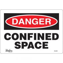 Zenith Safety Products SGL593 - "Confined Space" Sign