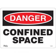 Zenith Safety Products SGL596 - "Confined Space" Sign