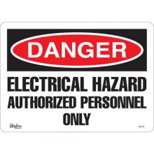 Zenith Safety Products SGL614 - "Authorized Personnel Only" Sign