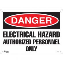Zenith Safety Products SGL616 - "Authorized Personnel Only" Sign