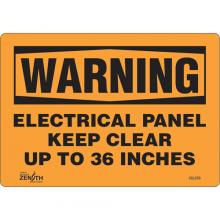 Zenith Safety Products SGL659 - "Electrical Panel" Sign