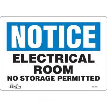 Zenith Safety Products SGL665 - "Electrical Room" Sign