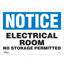 Zenith Safety Products SGL668 - "Electrical Room" Sign