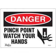 Zenith Safety Products SGL677 - "Pinch Point" Sign