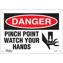 Zenith Safety Products SGL678 - "Pinch Point" Sign