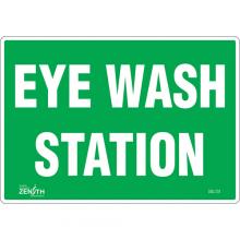 Zenith Safety Products SGL731 - "Eye Wash Station" Sign