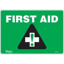 Zenith Safety Products SGL743 - "First Aid" Sign