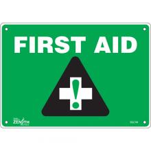 Zenith Safety Products SGL744 - "First Aid" Sign