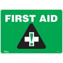 Zenith Safety Products SGL746 - "First Aid" Sign