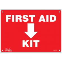 Zenith Safety Products SGL750 - "First Aid Kit" Sign