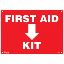 Zenith Safety Products SGL753 - "First Aid Kit" Sign