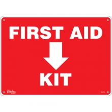 Zenith Safety Products SGL754 - "First Aid Kit" Sign