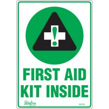 Zenith Safety Products SGL755 - "First Aid Kit" Sign