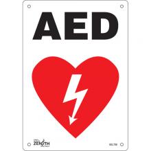 Zenith Safety Products SGL768 - "AED" Sign