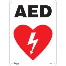 Zenith Safety Products SGL771 - "AED" Sign