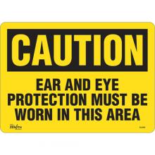 Zenith Safety Products SGL880 - "Ear And Eye Protection" Sign