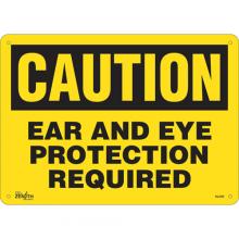 Zenith Safety Products SGL888 - "Ear And Eye Protection" Sign