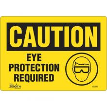 Zenith Safety Products SGL895 - "Eye Protection Required" Sign