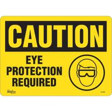 Zenith Safety Products SGL898 - "Eye Protection Required" Sign