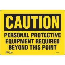 Zenith Safety Products SGL919 - "Personal Protective Equipment Required" Sign