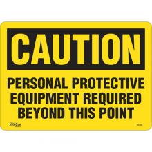 Zenith Safety Products SGL922 - "Personal Protective Equipment Required" Sign