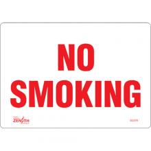 Zenith Safety Products SGL979 - "No Smoking" Sign