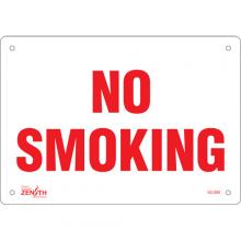 Zenith Safety Products SGL980 - "No Smoking" Sign
