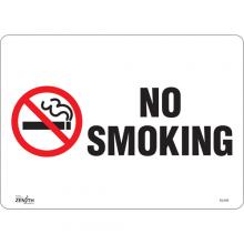 Zenith Safety Products SGL988 - "No Smoking" Sign