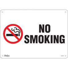 Zenith Safety Products SGL989 - "No Smoking" Sign