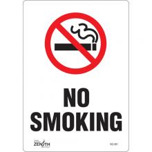 Zenith Safety Products SGL991 - "No Smoking" Sign