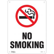 Zenith Safety Products SGL995 - "No Smoking" Sign