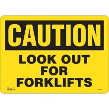 Zenith Safety Products SGM019 - "Look Out For Forklifts" Sign