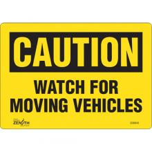 Zenith Safety Products SGM040 - "Watch For Moving Vehicles" Sign