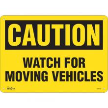 Zenith Safety Products SGM045 - "Watch For Moving Vehicles" Sign