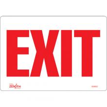 Zenith Safety Products SGM052 - "Exit" Sign