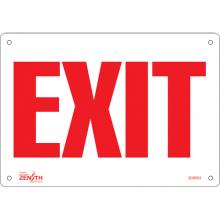 Zenith Safety Products SGM053 - "Exit" Sign