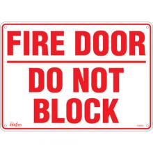 Zenith Safety Products SGM093 - "Fire Door" Sign