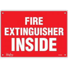 Zenith Safety Products SGM095 - "Fire Extinguisher Inside" Sign