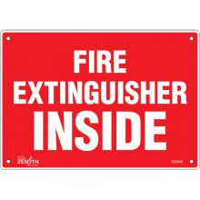 Zenith Safety Products SGM096 - "Fire Extinguisher Inside" Sign